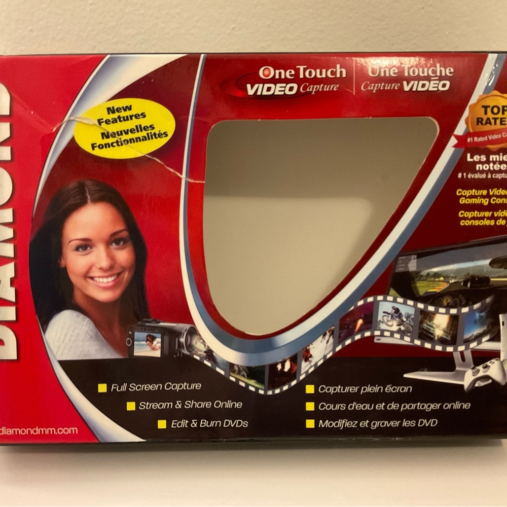 Diamond Multimedia One Touch Video Capture Composite/AV device (untested) - Picture 6 of 14